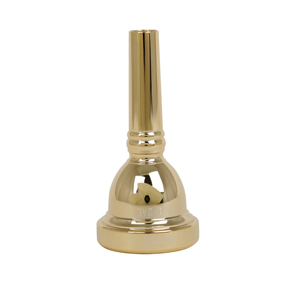 Brass Trombone Mouthpiece 6 1/2AL Mouthpiece Performance Customer Satisfaction Expressive Sounds Long-lasting Performance