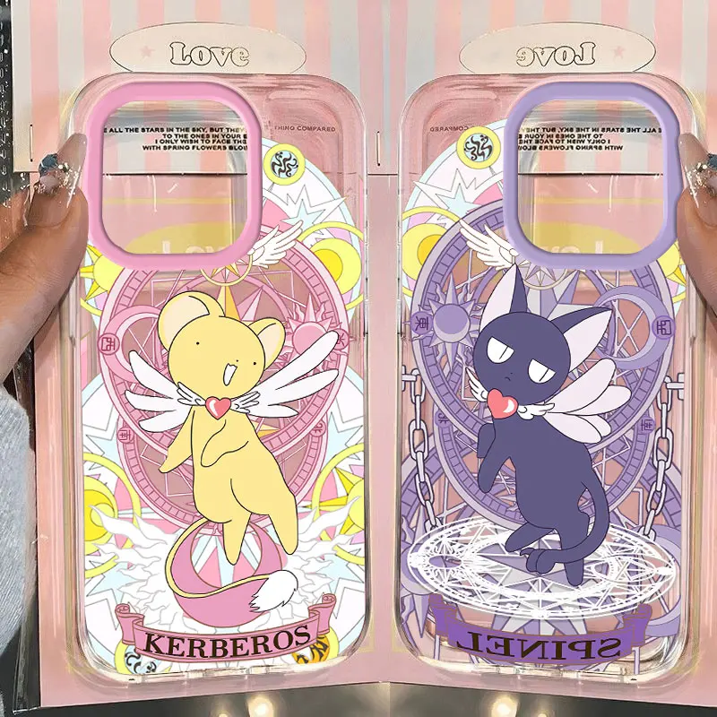 Cardcaptor Sakuras Anime Phone Case For Samsung Galaxy S25 S24 S23 S22 S21 S20 FE Note20 Note10 Edge