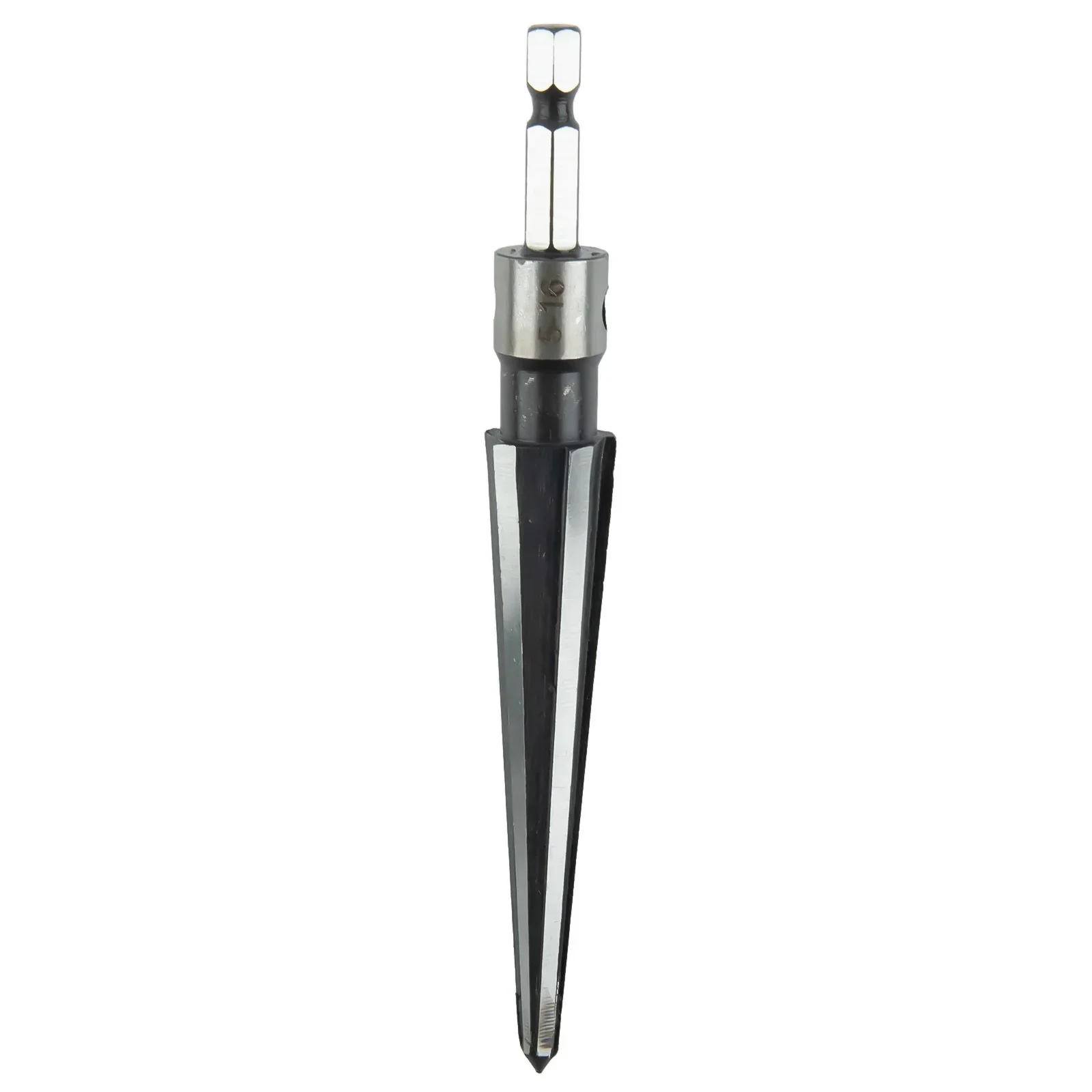 5-16mm Hand Held Conical Reamer T-Handle 6-Slot Bevel Drill Tool