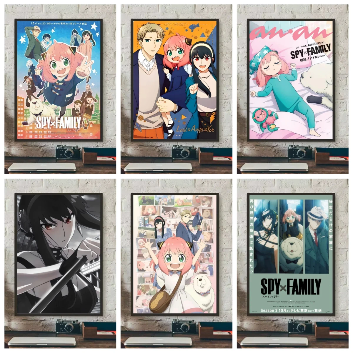 

500/1000pcs Adult Jigsaw Puzzles Anime Spy x Family Anya Suitable for Adults & Families - Challenging Large Pieces, Portable