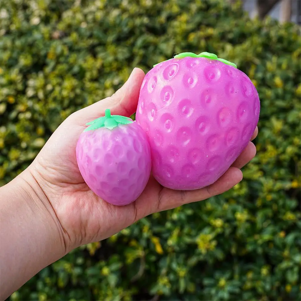 Creative Simulation Color Changing Mango Squeezing Toy Can Shape Fluid Mango Temperature Changing Decompression Toy Gift ﻿