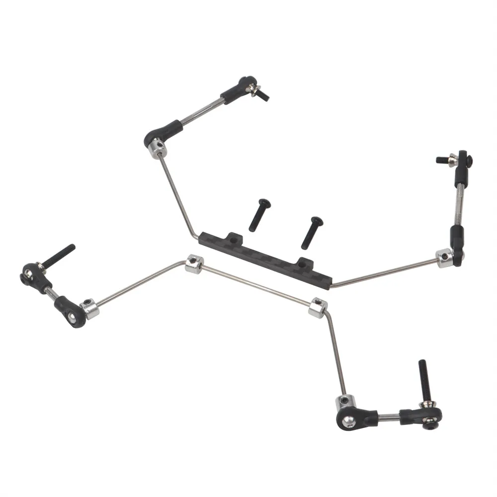 Front Rear Anti Roll Bar Sway Bar for Traxxas 2WD Rustler Bandit Rustler VXL