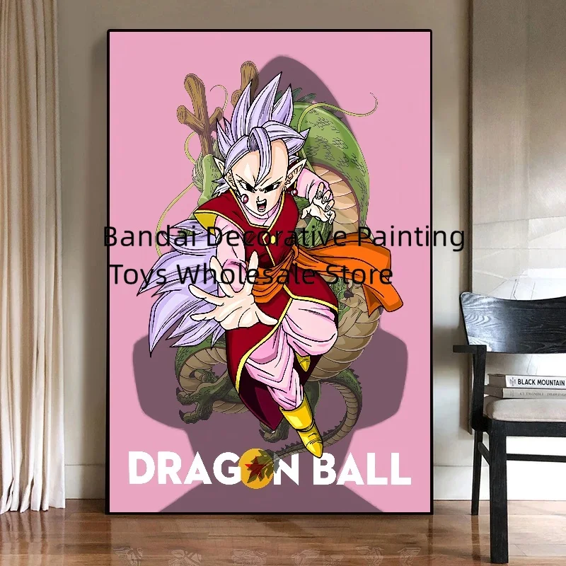 Classic Anime Dragon Ball Goku Vegeta Canvas Picture Newspaper Paintings Poster HD Prints Wall Art Modular Living Room Cuadros