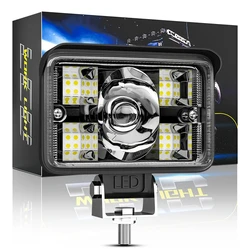 2pc 3/4 Inch Work Light LED Running Headlight Offroad Spotlight 12V 24V For Jeep Truck Car Motorcycle Tractor SUV ATV Headlights