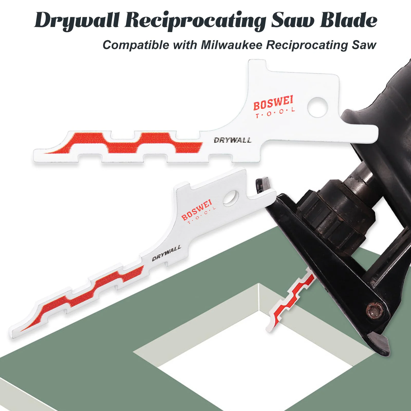 2/5Pcs Drywall Reciprocating Saw Blade 6
