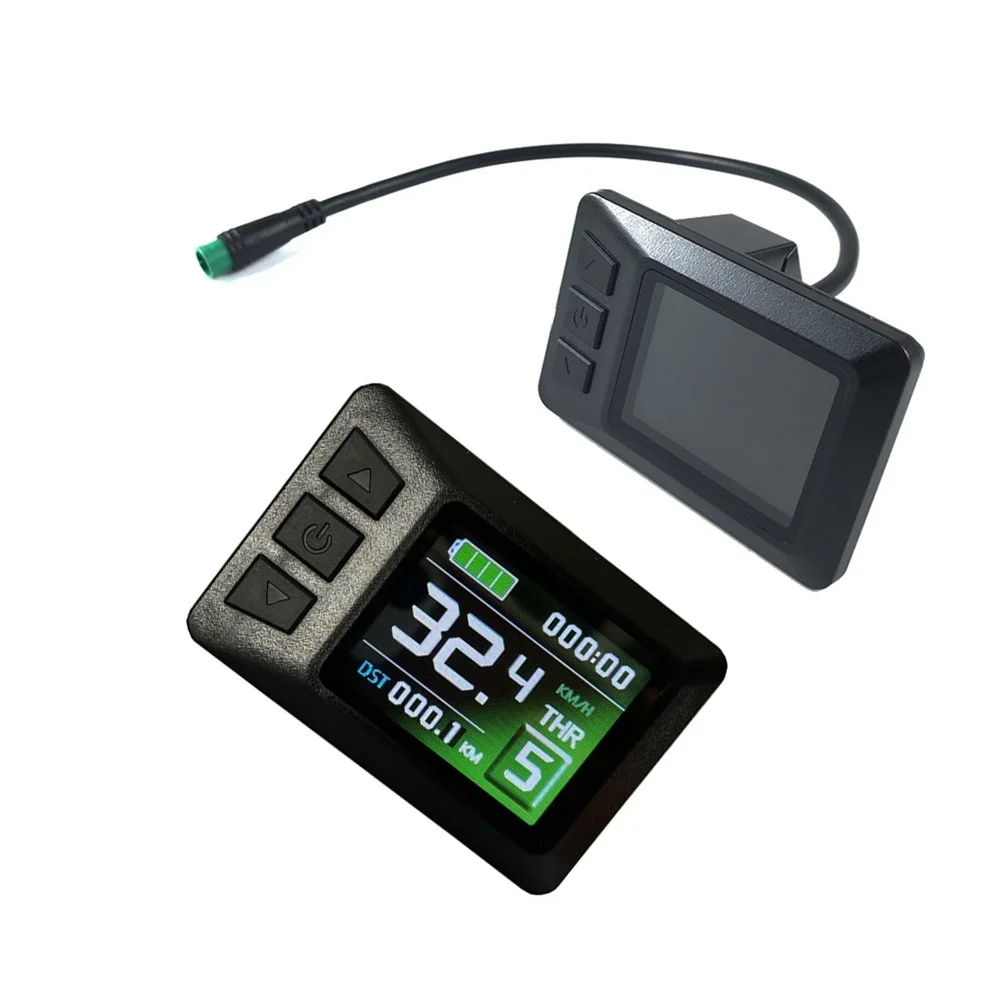 

E-bike Display For KT LCD-7C 24V/36V/48V Electric Bicycle Panel LCD Instrument Panel SM Connector Replacement Accessories Parts