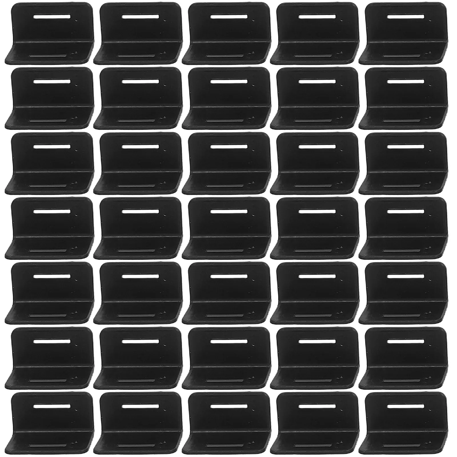 

100Pcs Plastic Cord Protector L-Shaped Corner Edge Guard Efficient Binding Anti-Scratch Strap Protector for Transport Packaging