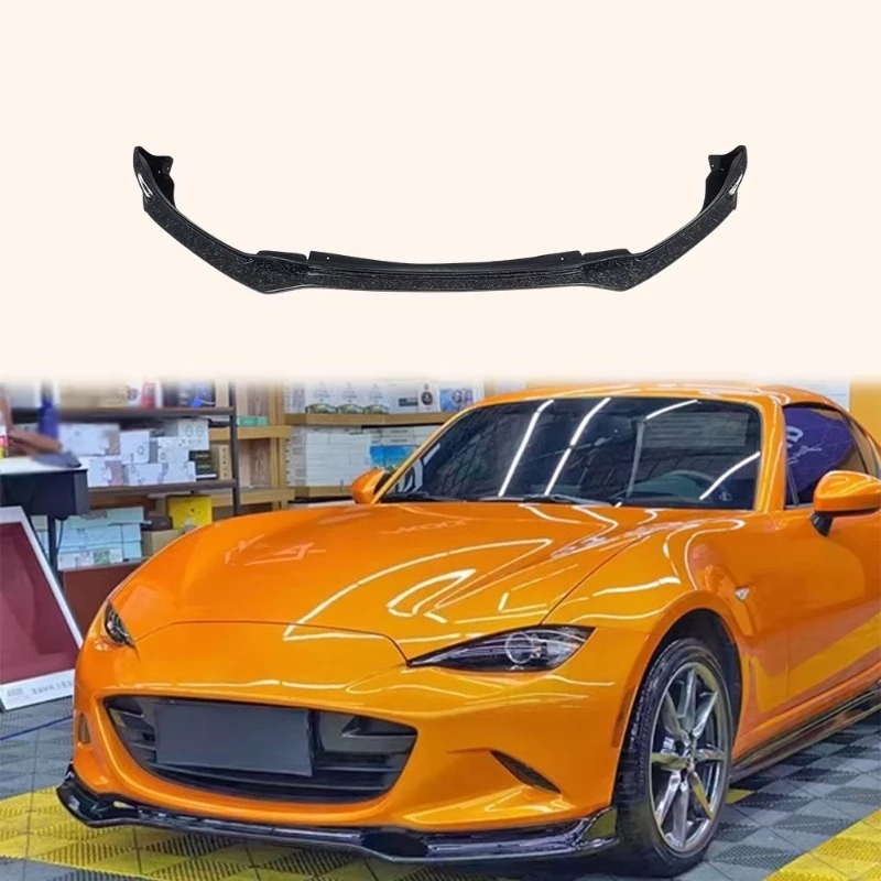 For MX5 ND5RC Miata 16-24 Roadster ESQ Style Forged Carbon Front Lip