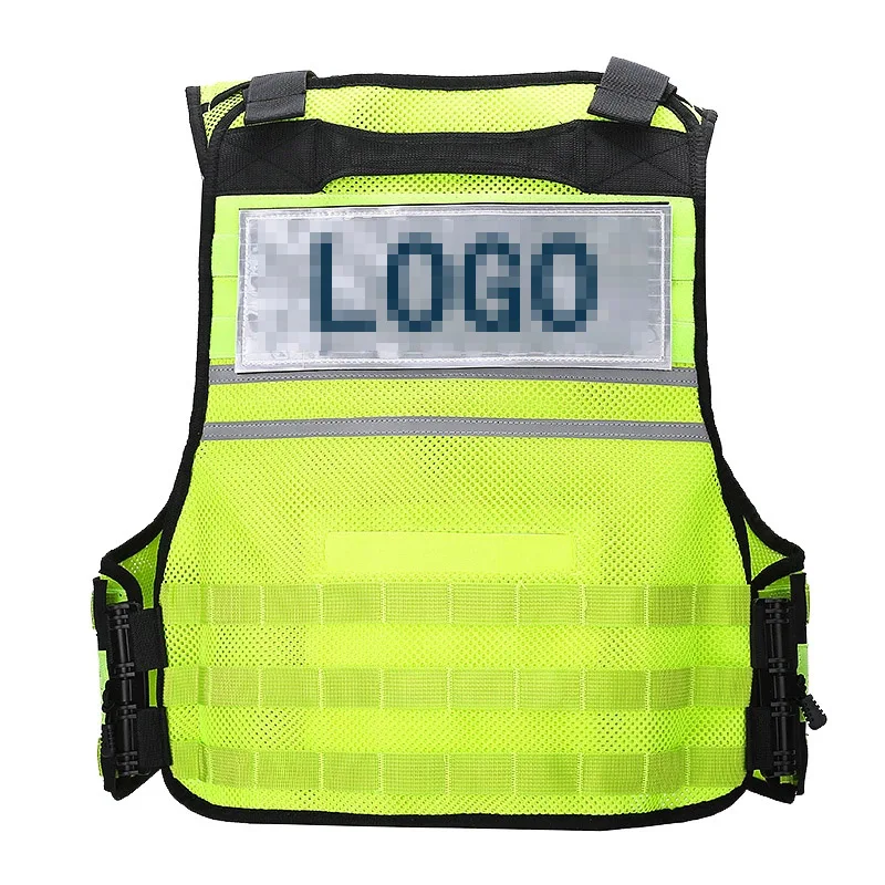 Schnell abnehmbares Netz, taktische Molle-Weste, multifunktional, robust, atmungsaktiv – Detail 2