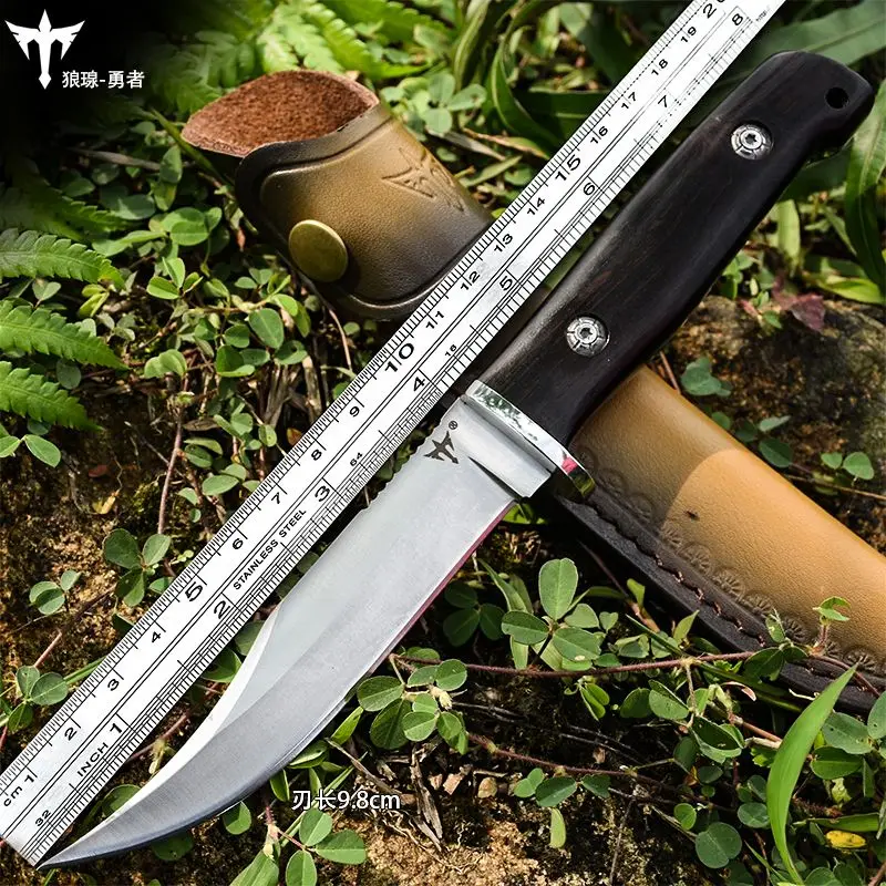 

Knife self-defense outdoor survival knife sharp high hardness field survival tactics carry straight knife blade