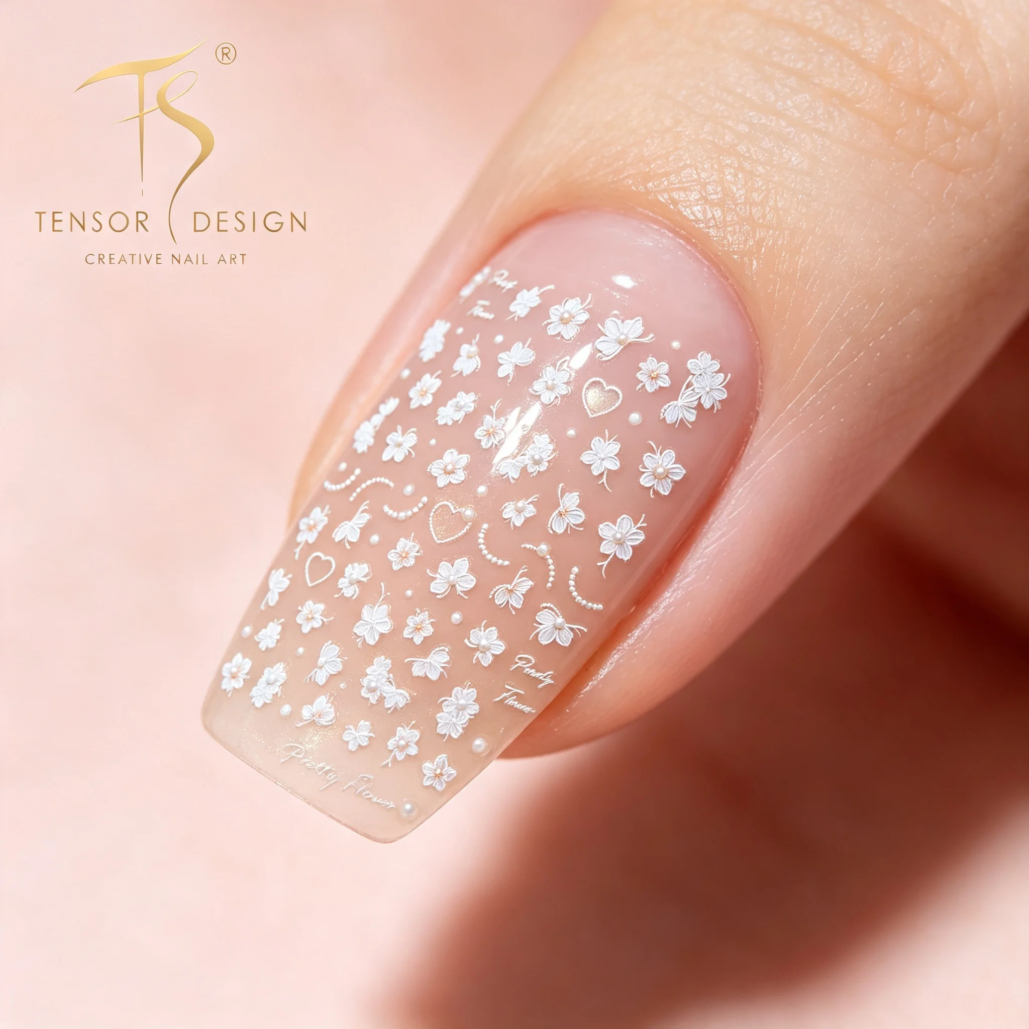 Новые 5D/3D рельефные наклейки – обзор и цена Nail Art Elegan