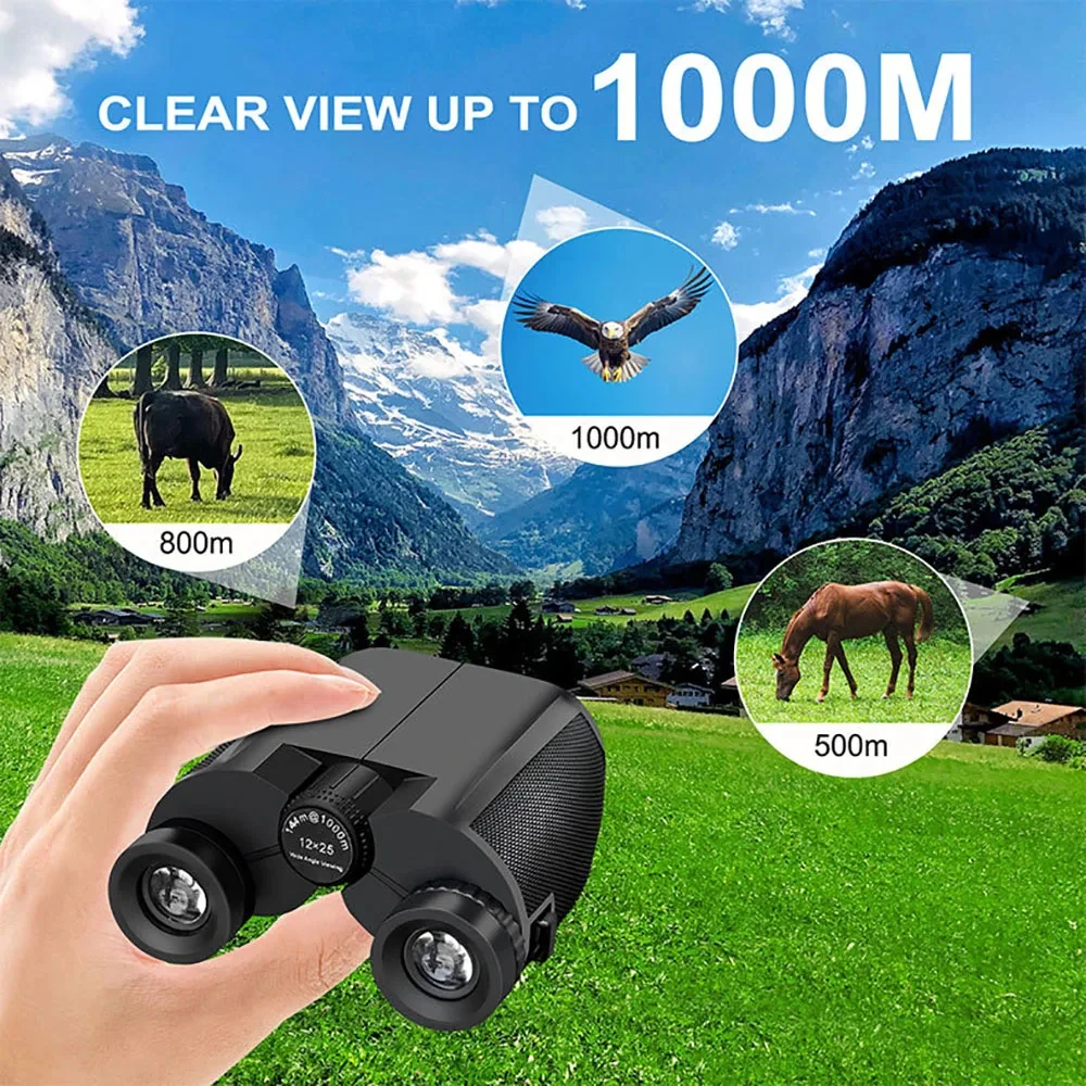 Telescope 12x25 HD Compact Bin - огляд і ціна Outdoor Camping Games