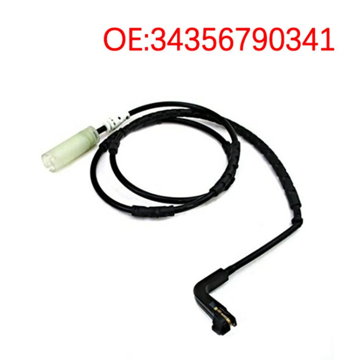 Linha do sensor da almofada de freio do eixo traseiro do carro para BMW X1, E84, desgaste, 34356790341, 2009-2015