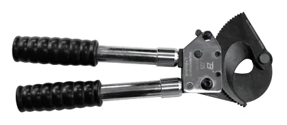 J25 工業用スチールケーブルカッター人間工学に基づいた手動ラチェット正方形スキッド抵抗 OEM/ODM サポート