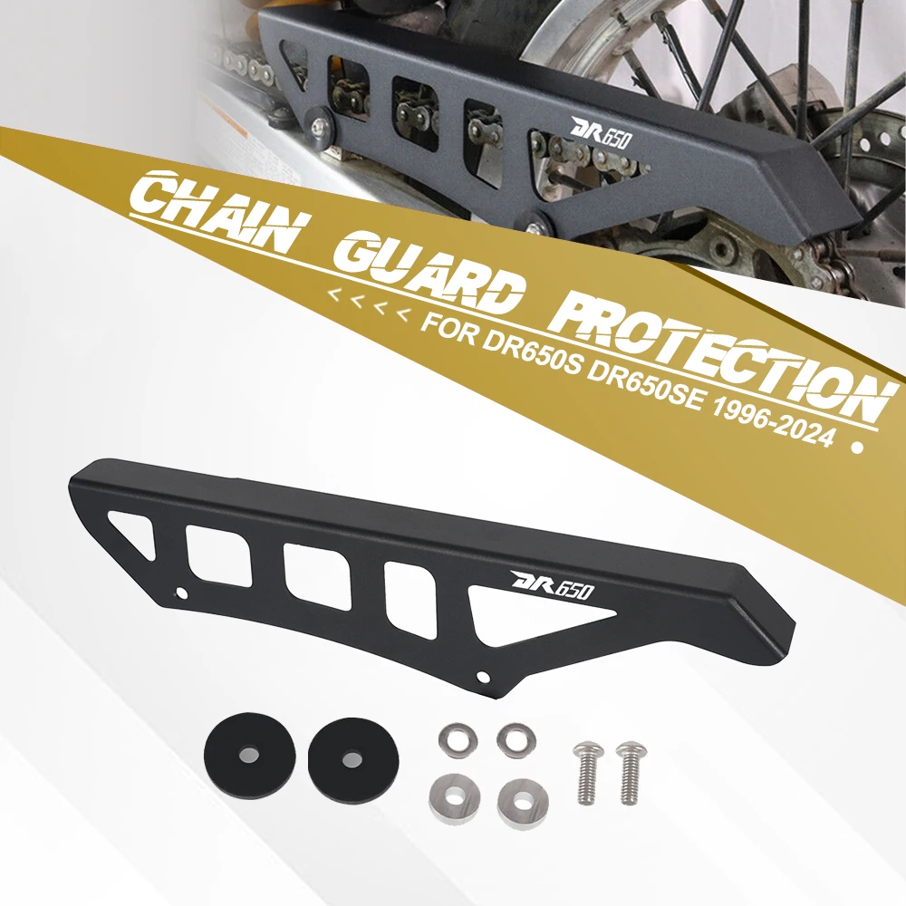 

FOR SUZUKI DR650 SE 1996-2024 DR650SE DR650S Motorcycle Chain Guard Protector Guide Sprocket Cover DR650S SE DR 650S DR 650SE