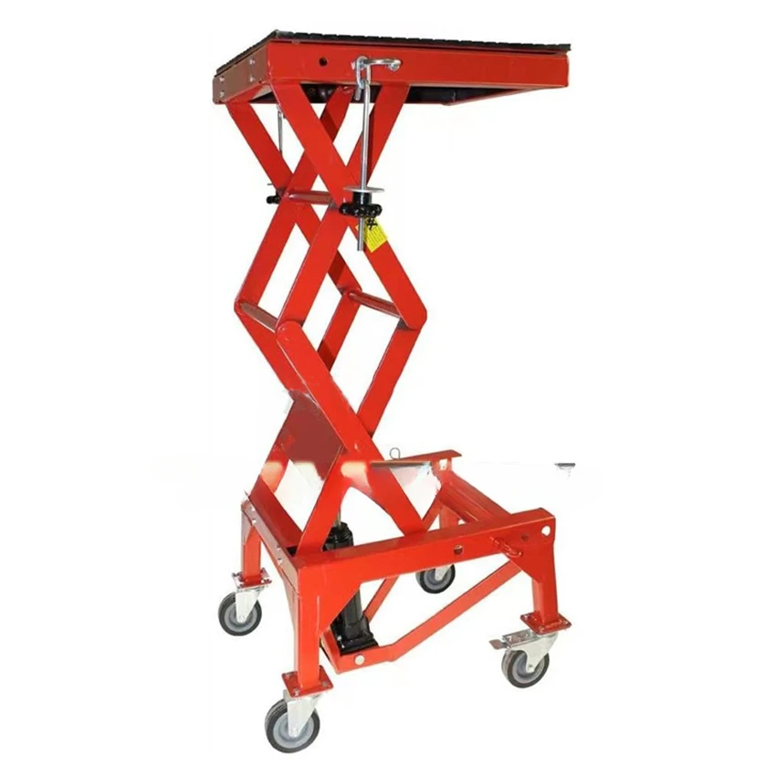 Imagem -03 - Mesa Suporte Hidráulica Portátil para Motocicleta Plataforma de Elevação Hidráulica Auto Repair Hoist Folding Frame Mt-96273