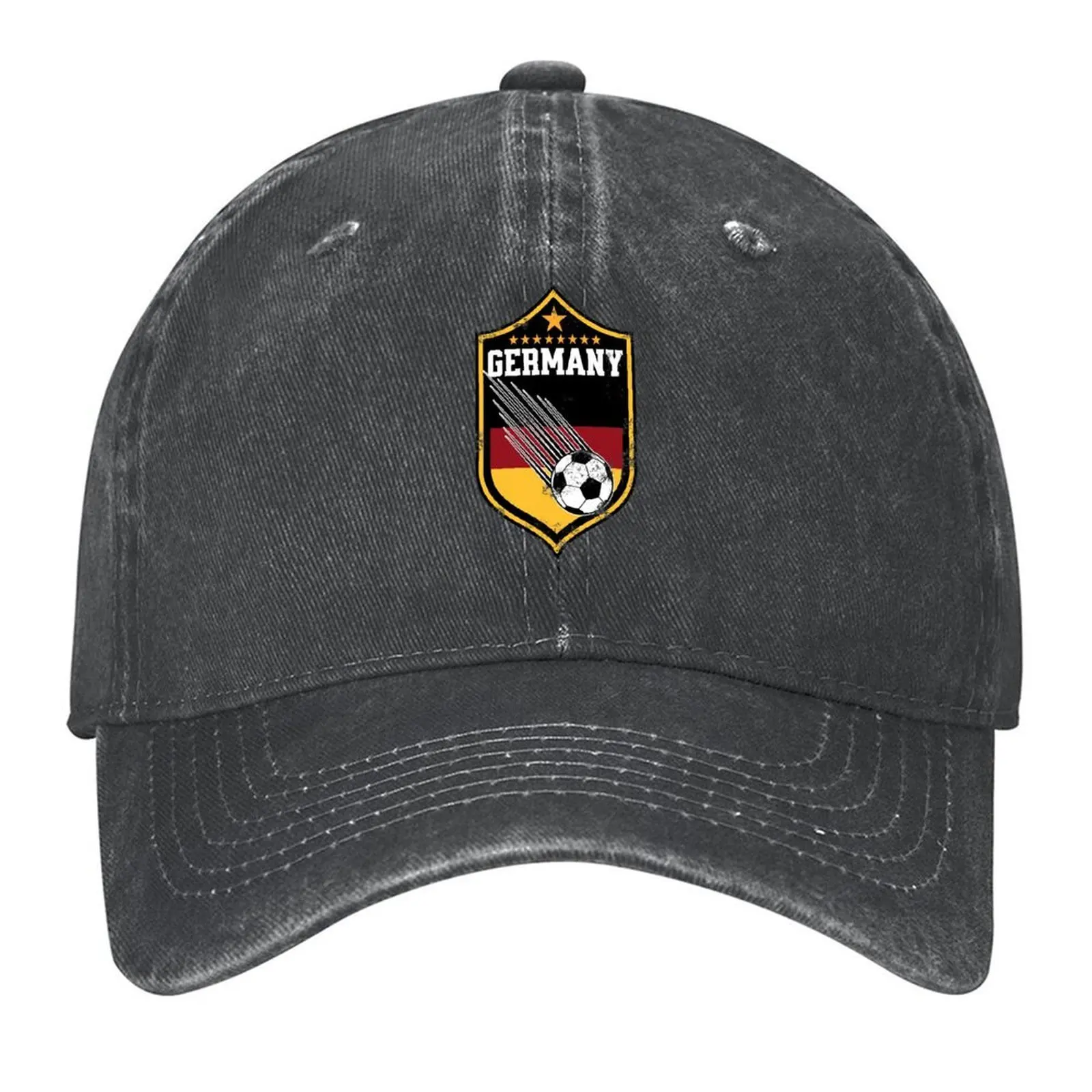 

Germany Soccer Support For Men Men Women Vintage Baseball Cap Beach Outing Funny hats Horse Hat fun hats Mens Caps Women's