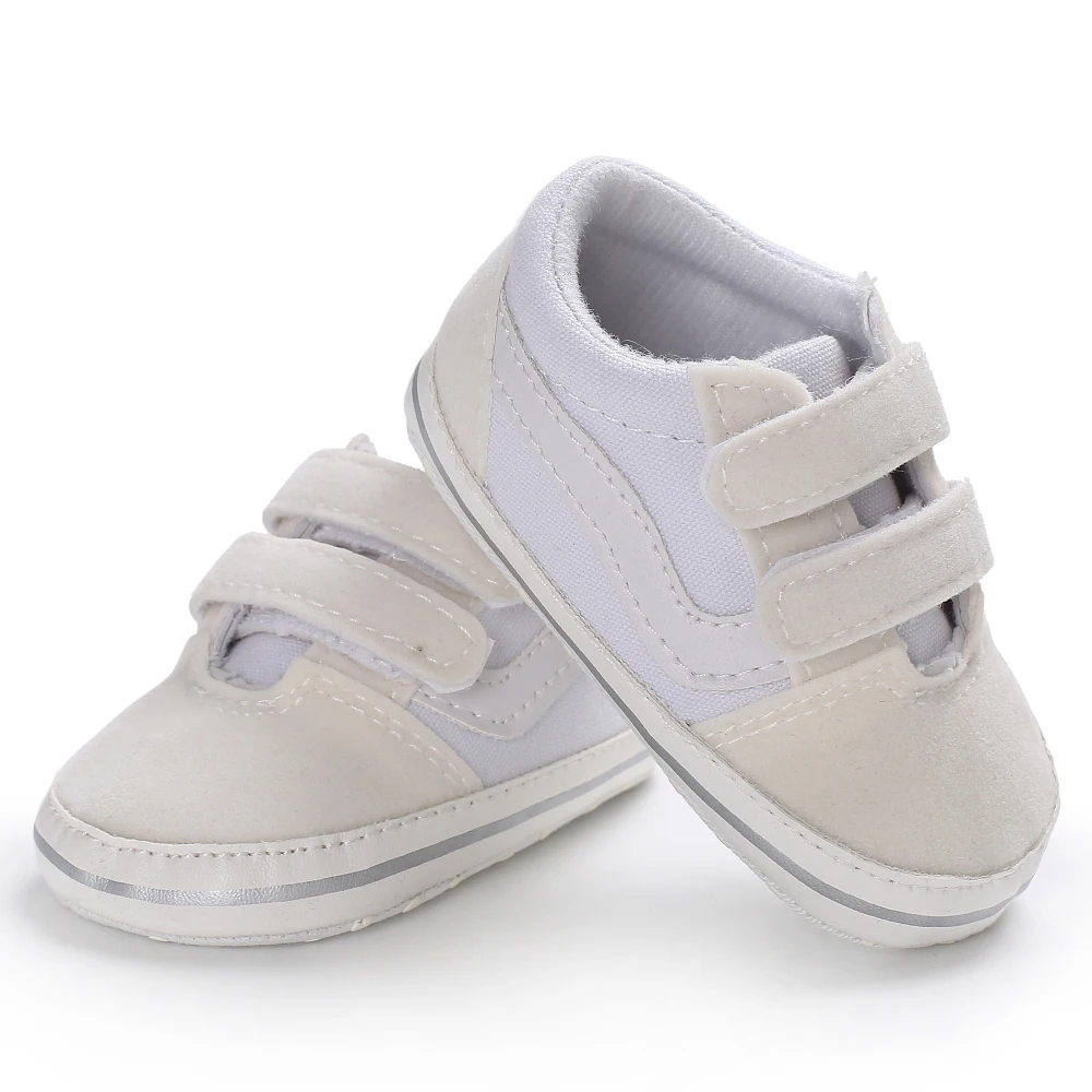 2023 neonato scarpe da neonato Pre-Walker suola morbida scarpe da carrozzina scarpe da bambino primavera/autunno scarpe da ginnastica di tela Bebes