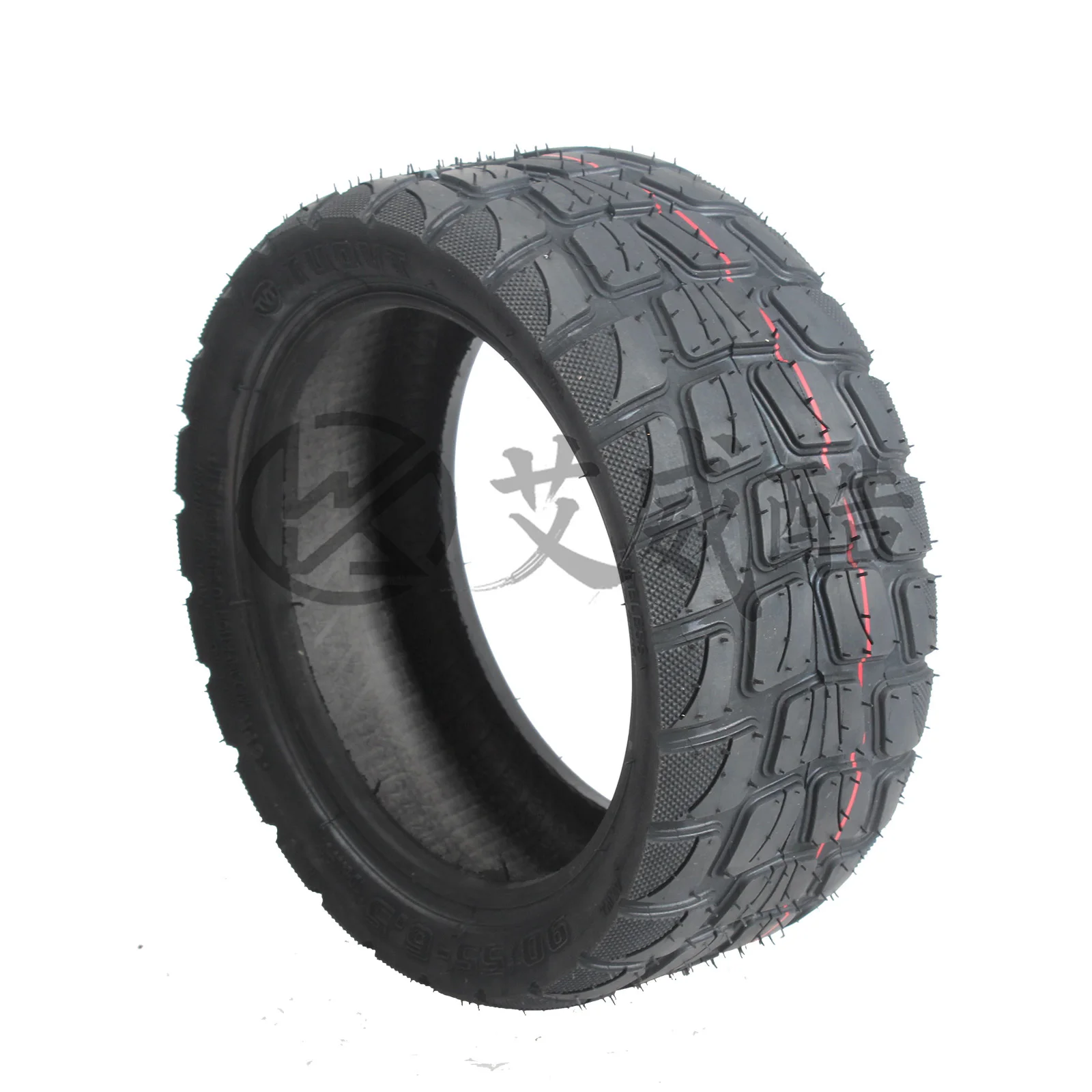 90/55-6.5 TUOVT المضادة للانزلاق على الطرق الوعرة فراغ الإطارات لايحتاج الإطارات ل التحديثية Dualtron الرعد كيك سكوتر الترا سكوتر كهربائي