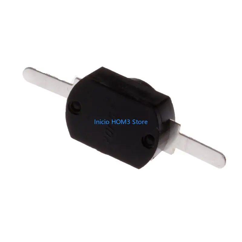A5YD 10X 1A 30V for DC 250V Black Latching On Off Mini Torch Push Button Switch New