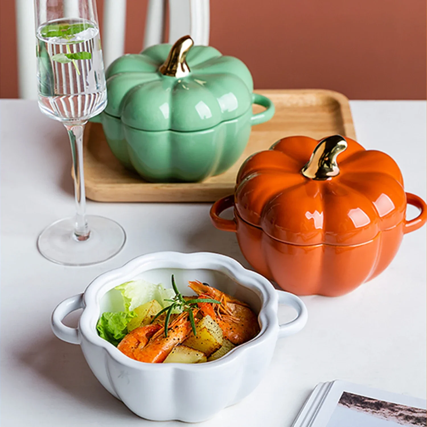 

Upgrade Your Dining Experience with this Enchanting Whimsical Charm Soup, Salad, or Snack Serving Bowl - A Standout Addition to