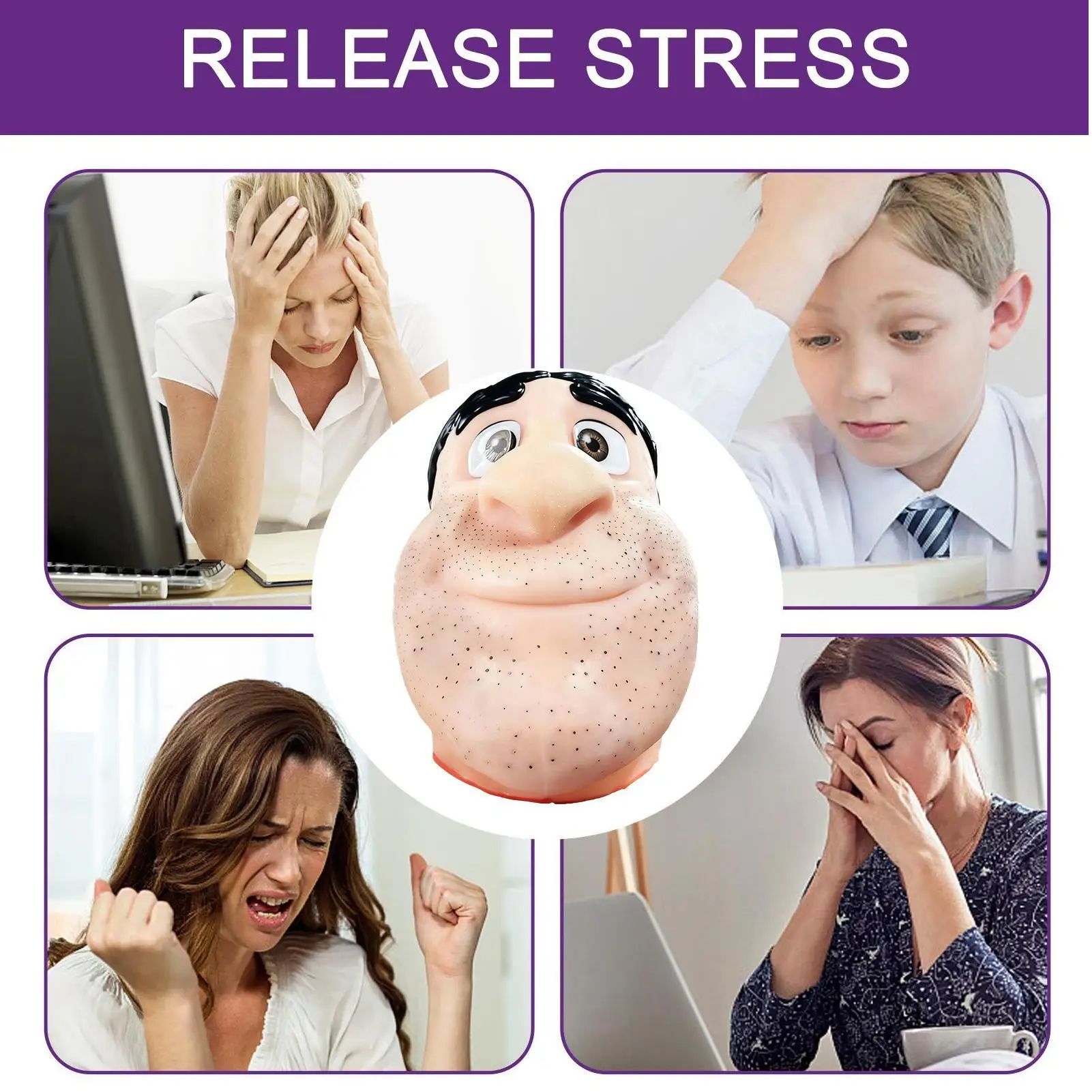 Squeeze Toys For Kids Reusable Stress Soothing Artifact Stress Relief Toys For Kids Teens Adults Students Travelers Busy