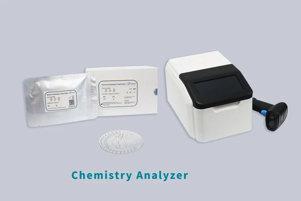 Tierarzt-Koagulationsanalysator und Veterinäranalysator für trockene Chemie, Biochemie, 2-in-1-Maschine, Tierarztanalysator