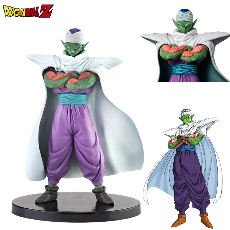 

Dragon Ball Piccolo Anime Peripherals Creative Fork Hand Standing Posture Desktop Model Car Case Decoration Ornaments Boys Gifts