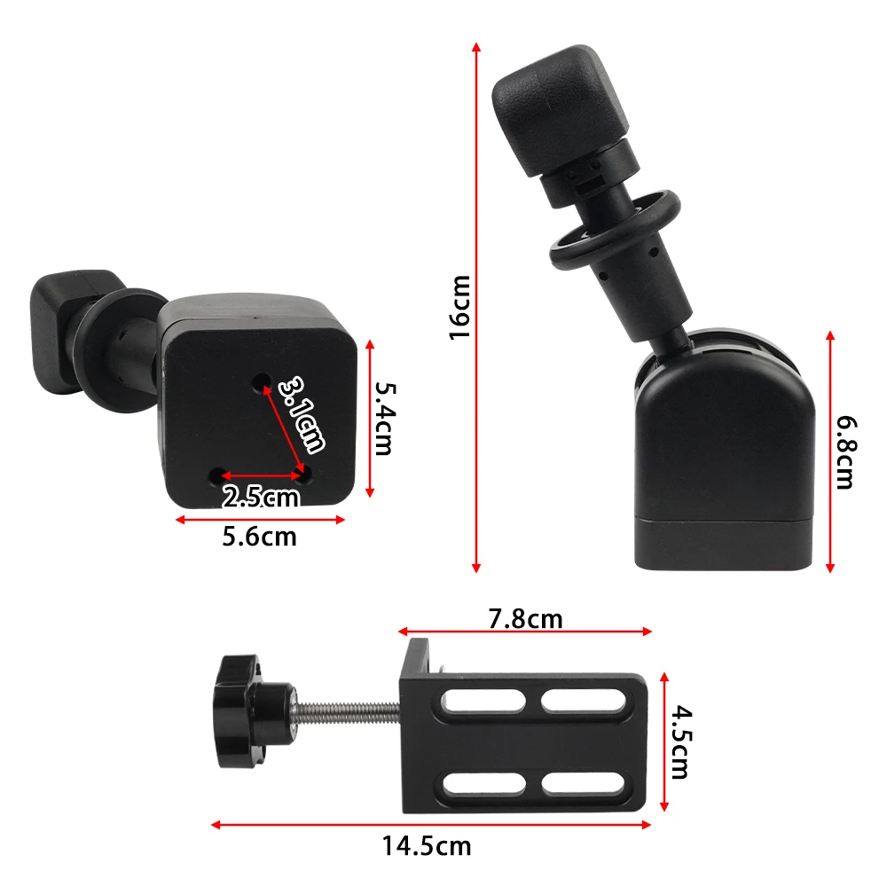 PC USB Handbrake For Logitech G27 G29 G923 Thrustmaster T300 For ETS2 American/European Truck Sim Racing Games Hand Brake Black