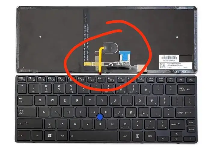 For Toshiba Tecra X40-D/E Portege X30-D X30-E keyboard Backlight  US with Pointing Stick English