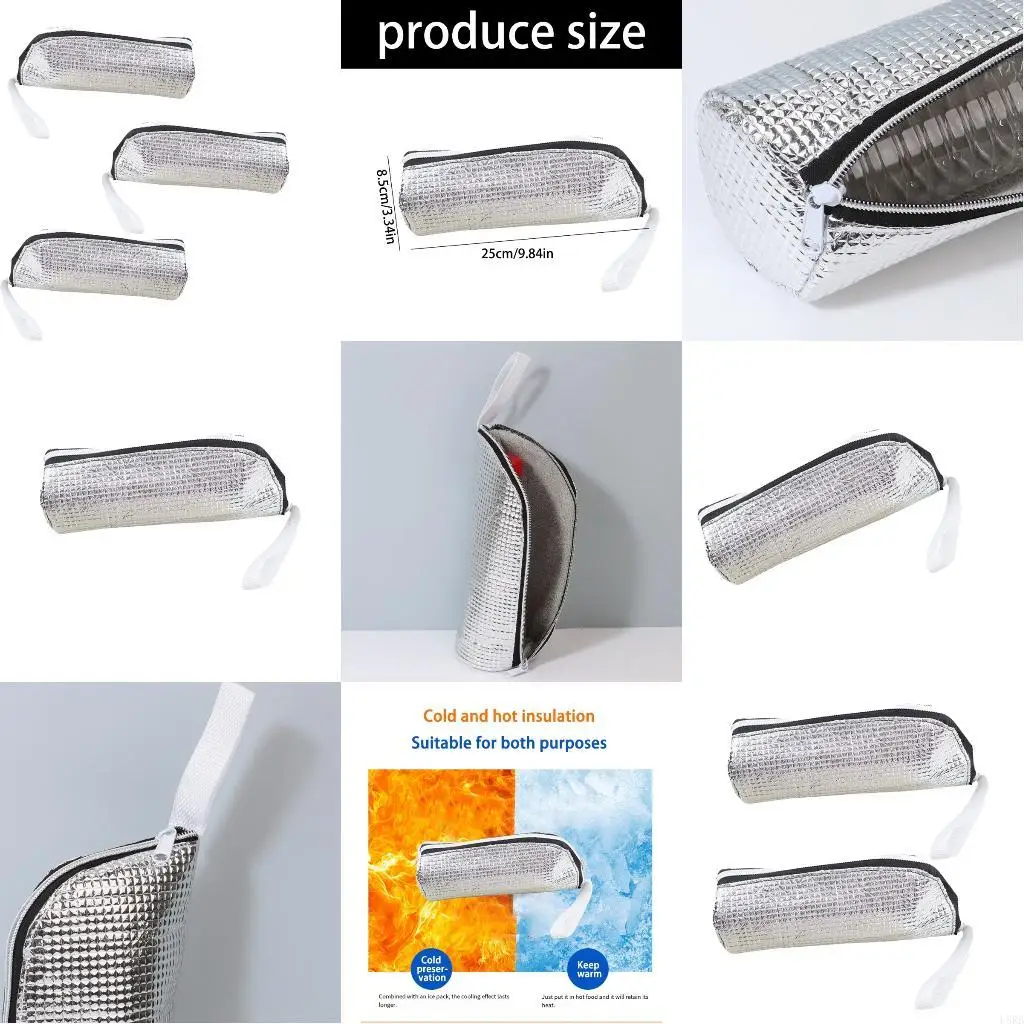 

Water Bottle Insulator Thermal Insulated Water Bottle Case Sleeve Bag L8RB