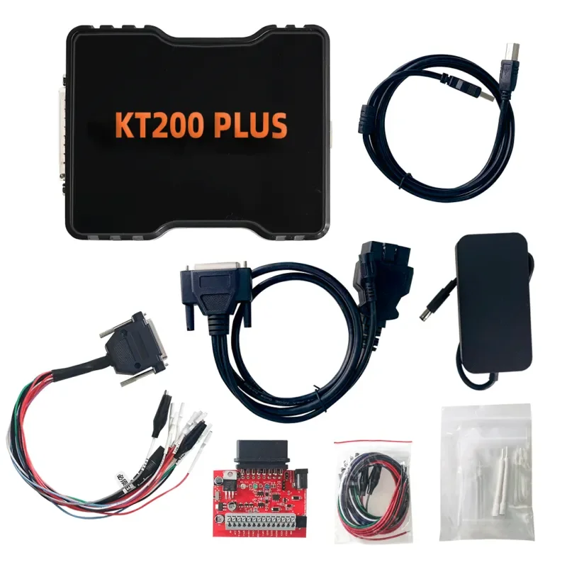 KT200 Plus ECU Programmer, Read /Write /Clone by OBD/Bench Mode, DTC off /Immo Off/ Map Support Protocols  with 1 Year Software