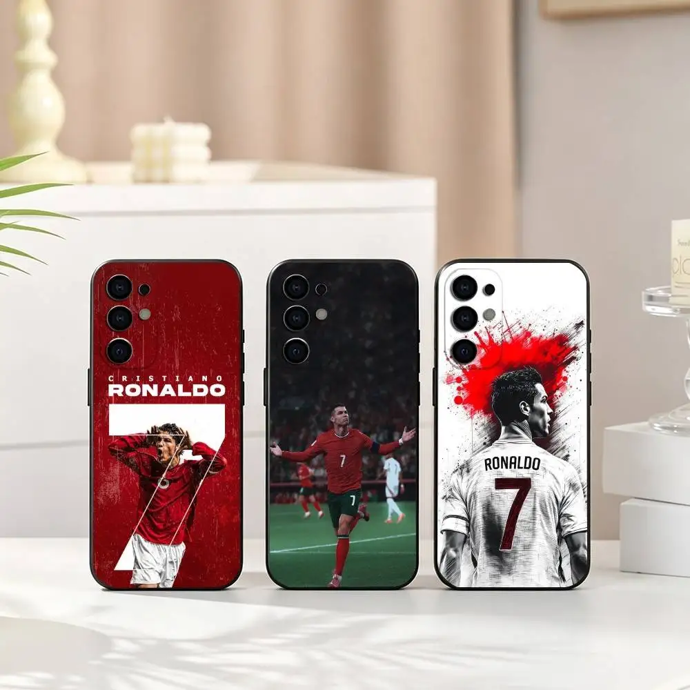 Cristiano Ronaldo CR7 gift  Phone Case For Samsung S25,S24,S21,S22,S23,S30,Ultra,S20,Plus,Fe,Soft Silicone Black Cover