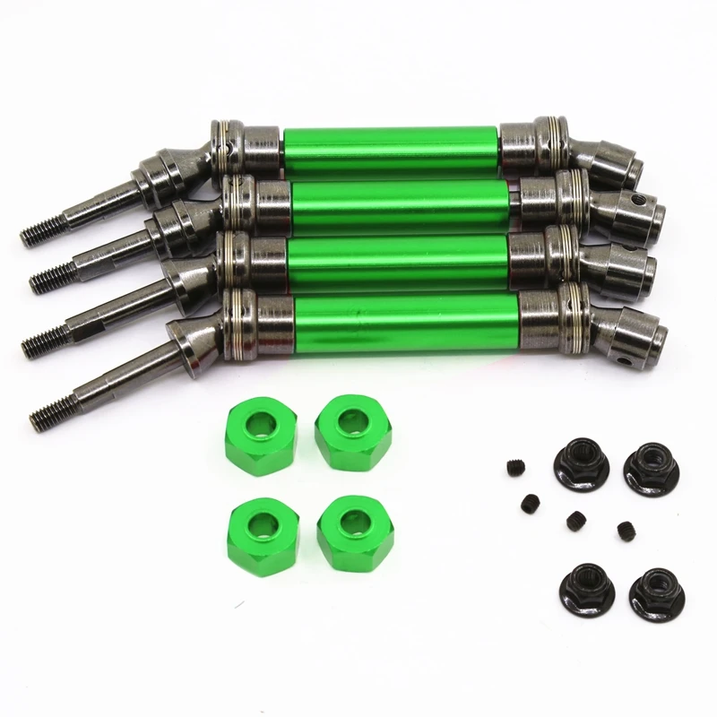 For 1/10 Traxxas Slash 4X4 Stampede VXL 2WD 6851R 6851X 6852R 6852X Of CVD Steel Front Rear Drive Shaft Assembly Heavy-Drop Ship