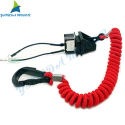 87-91941A8 For Mercury Outboard Motor Safety Stop Switch With Lanyard Remote Control Part 91941A6 91941A8 87-91941A6