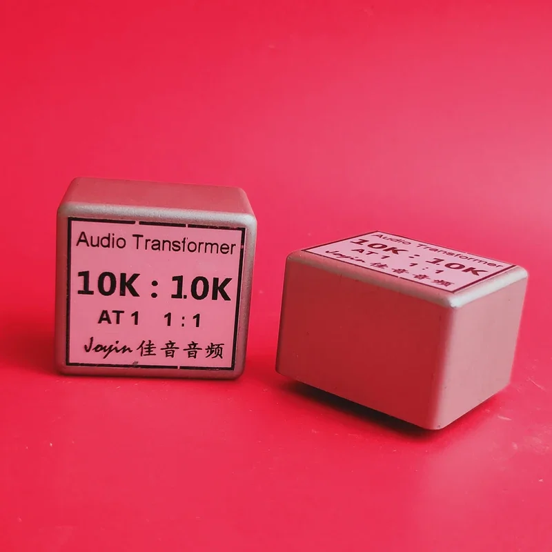 10K: 10K audio isolation transformer with permalloy shield, anti-interference, pre-signal transformer, 20-200KHz -0.2dB