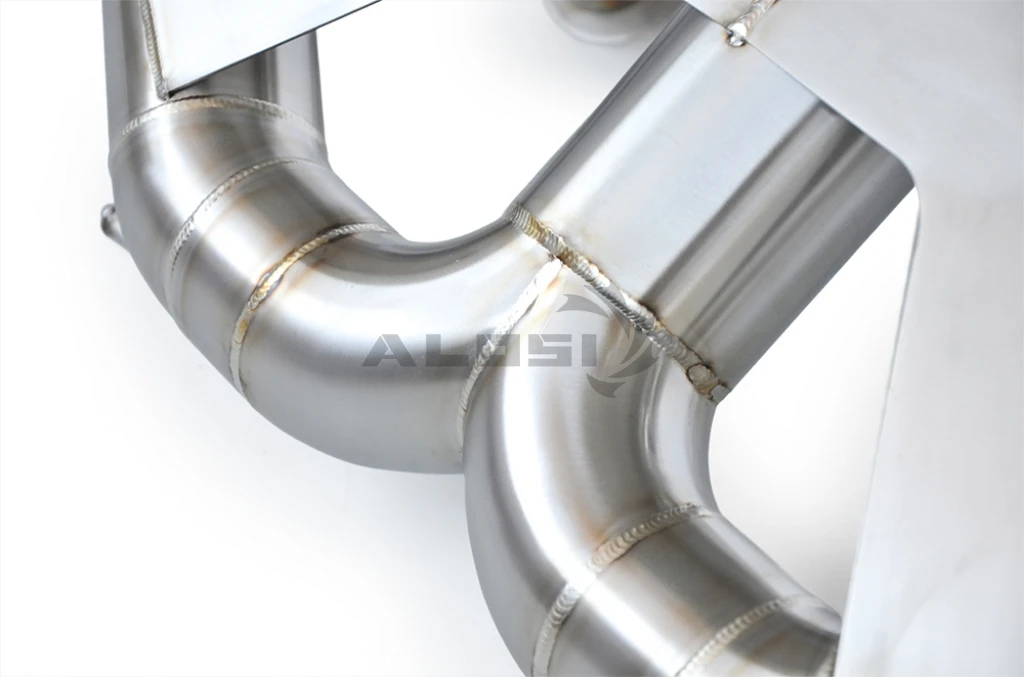 ALOSI Exhaust cat Back for Lamborghini Aventador SVJ LP770-4 6.5 2018-2022 High-performance Stainless Steel catBack Exhaust