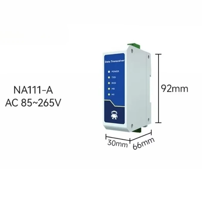 

Embedded RS485 to Ethernet RJ45 transparent serial port server industrial grade 220V AC MQTTTCP/IP to RTU