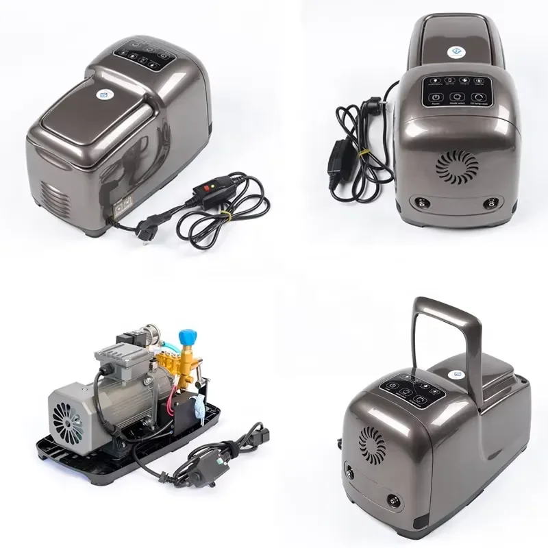 Motor Power 180W High Pressure Aluminum Portable Garden Use Air Disinfection Fogging Spray Machine Atomizer 3 Pistons Pump