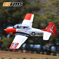 FMS 800mm T-28 Trojan Fixed Wing Entry-Level Electric Remote Control Model Aircraft World War II Aircraft Model PNP With Reflex