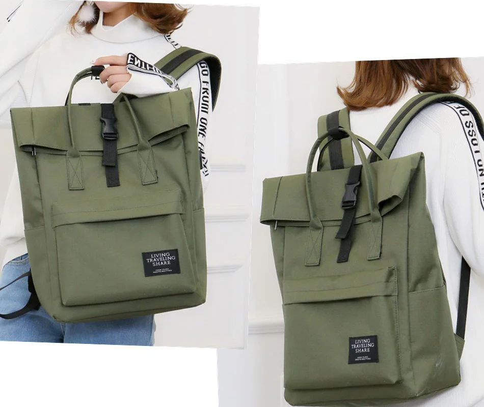 2023 Women Backpack Fashion Woman Shoulder Bag Female Backpack Oxford Rucksack Male Bolsa Feminina Girls Laptop