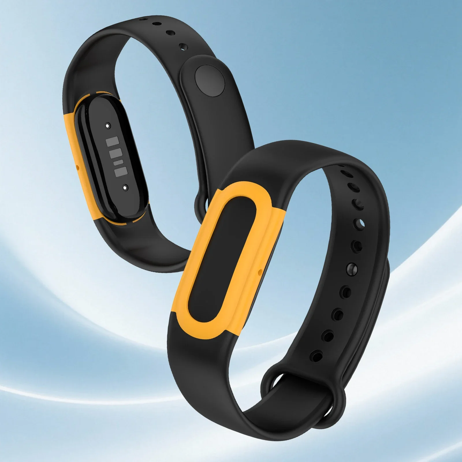 TPU Case+Silicone Strap for Google Fitbit Air  Comfortable Bracelet Integrated Wristband for Google Fitbit Air Sports Accessory