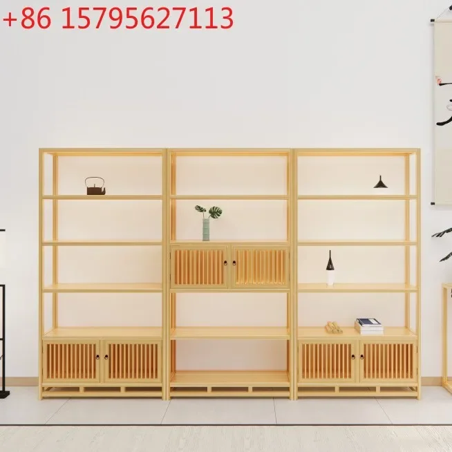 

New Chinese Bogu Shelf Ornaments Duobaoge Tea Cabinet Display Shelf