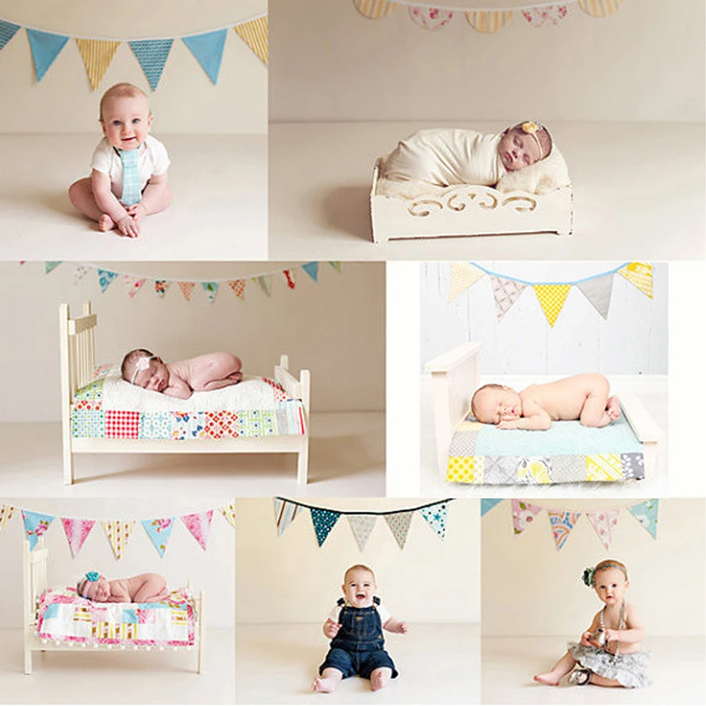 3.2 متر التخرج العودة إلى المدرسة أعلام الجدار الشنق جارلاند القطن مثلث العلم الرايات غرفة الاطفال الحضانة ديكور لعيد ميلاد الطفل