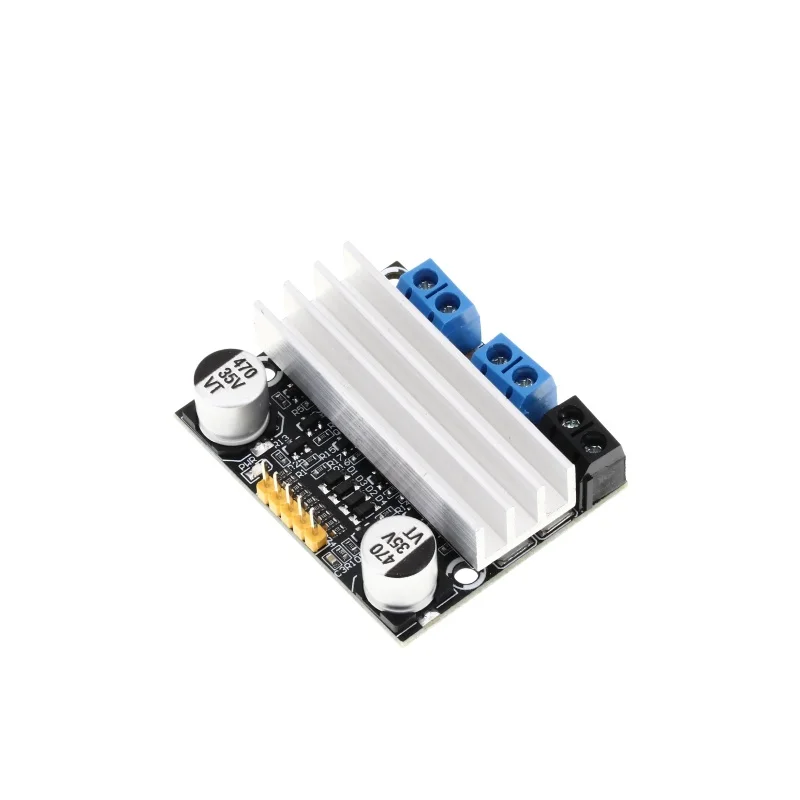 10A Dual DC Motor Driver Module 3-18V PWM Speed Control Forward Reverse Dimming High Current