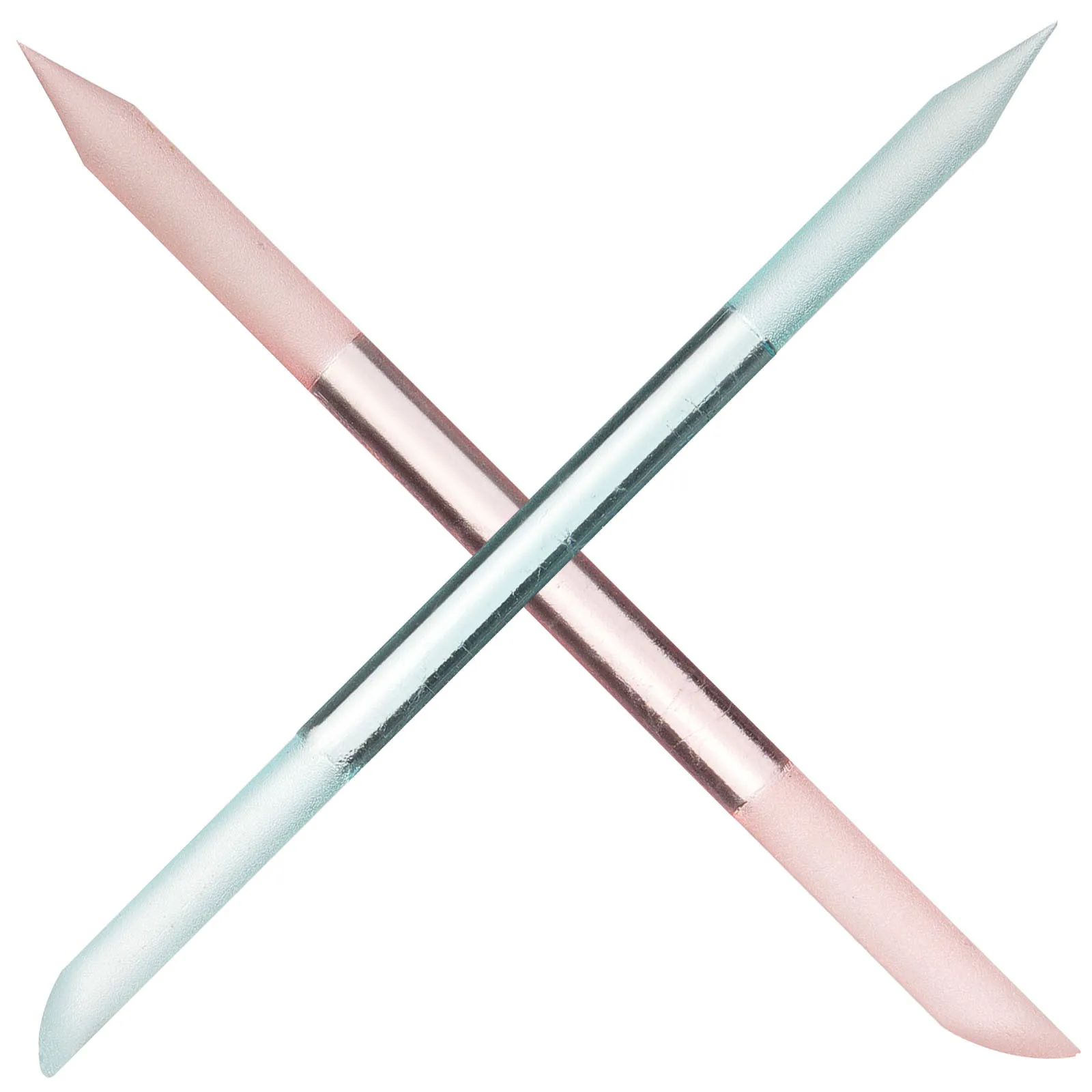 2 szt. Szklane pilniki do paznokci, stylowe narzędzie do manicure dla kobiet, do zdobienia i polerowania paznokci, szklany pasek do polerowania, pilnik do manicure dla kobiet