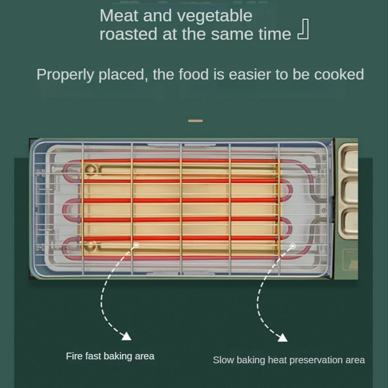 เตาอบไฟฟ้า,บาร์บีคิว,Smokeless บาร์บีคิวย่าง,เนื้อแกะย่าง Skewer Bbq