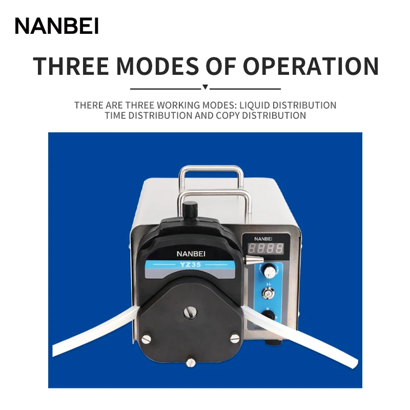 Pompa Pengeluaran Laboratorium pompa peristaltik kimia aliran cerdas dengan multi saluran