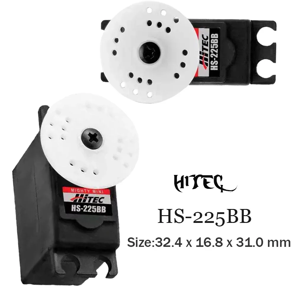 HiTec HS-225BB Mighty Mini Servo analog lightweight 4.8KG/27g