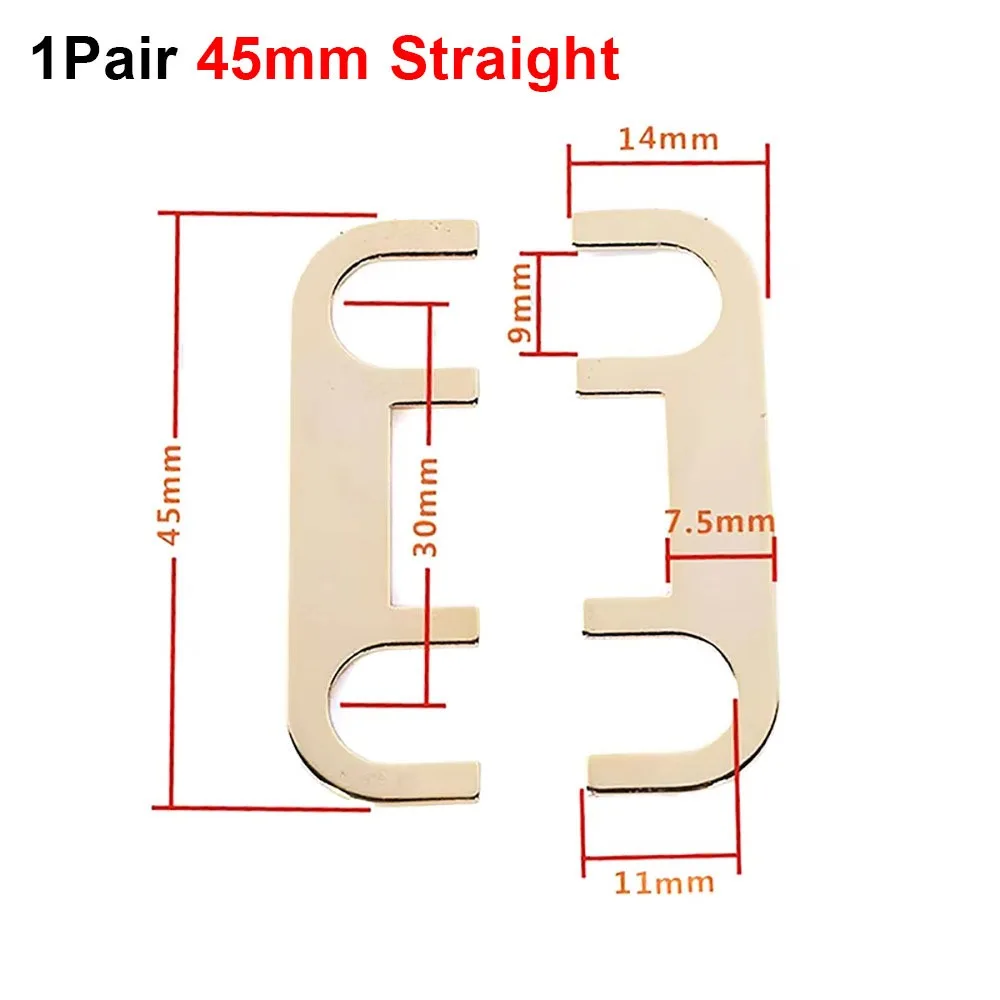 1Pair Pure Copper Speaker Connection Piece Double Line Four Column Straight Piece DIY Thick Copper Terminals Socket Clip